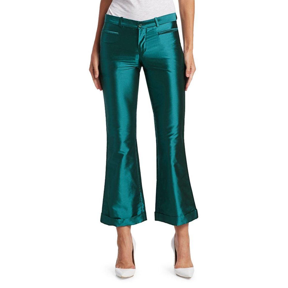 Each X Other Women's Iridescent Kick-Flare Trouser